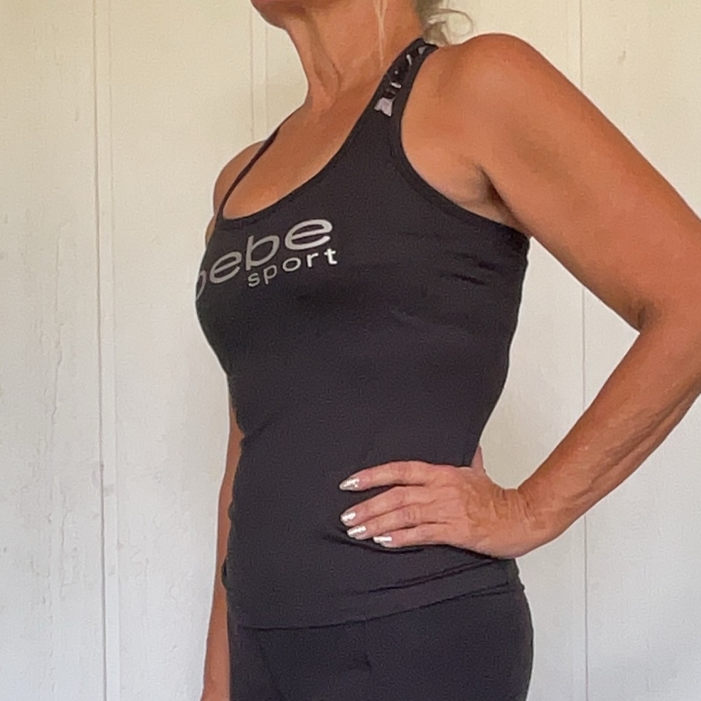 Bebe Sport Racerback Top Size medium - Picture 2 of 15